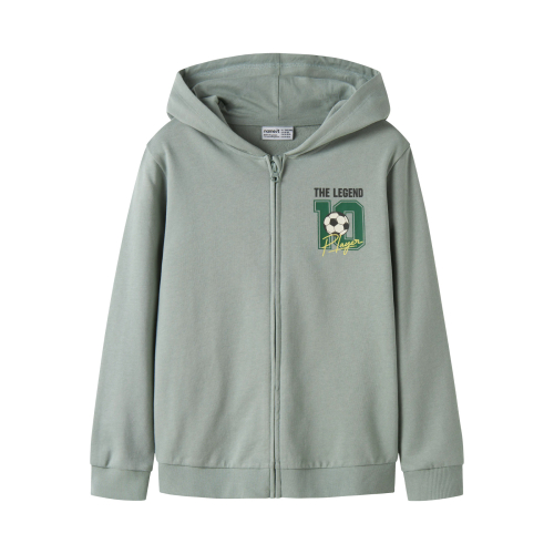 NAME IT Sweat Cardigan Voltinus Green Milieu Legend