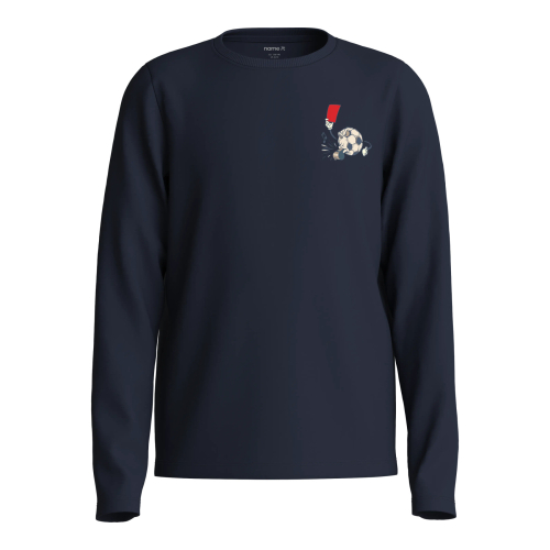 NAME IT Bluse Vux Navy Blazer Red Card