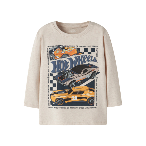 NAME IT Bluse Junior Hotwheels Peyote Melange