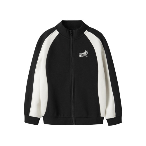 NAME IT Sweat Cardigan Lasse Black