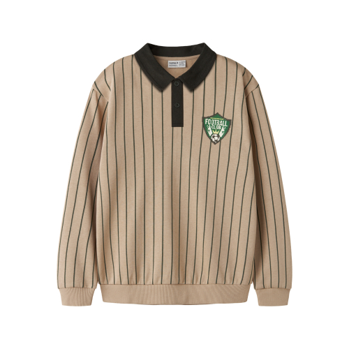 NAME IT Sweatshirt Lester Polo Sesame