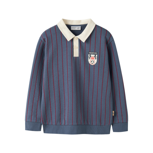 NAME IT Sweatshirt Lester Polo Vintage Indigo
