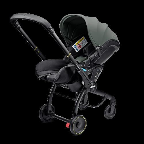 Doona Doona X Autostol Og Klapvogn I Ét Slate Green  Slate Green One Size  Grøn  One Size  Drenge, Piger