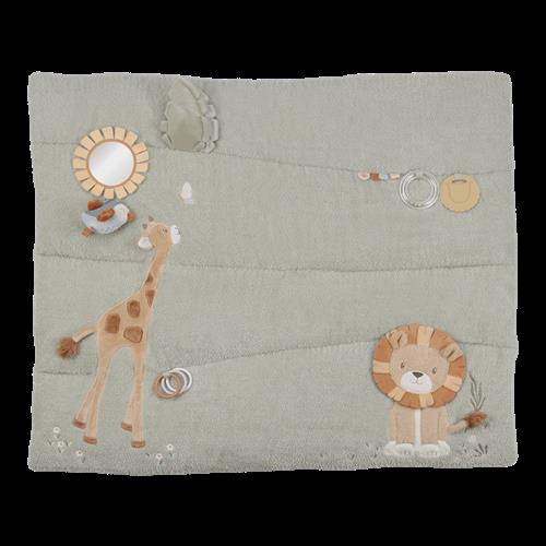 Little Dutch Safari Friends Aktivitetslegemåtte Green  Green One Size  Grøn  One Size  Drenge, Piger