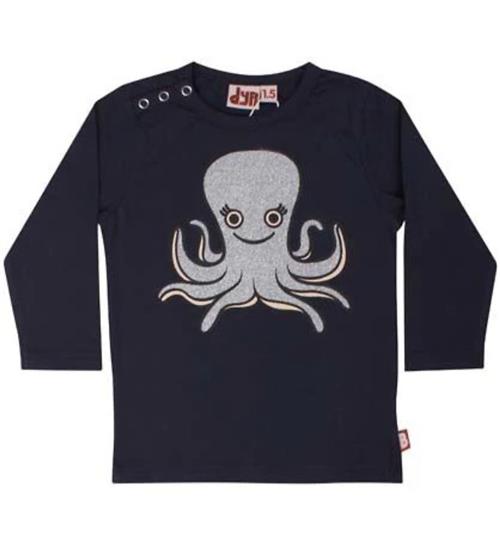 DYR Bluse - DyrCritter Baby - Navy Bliksprutte