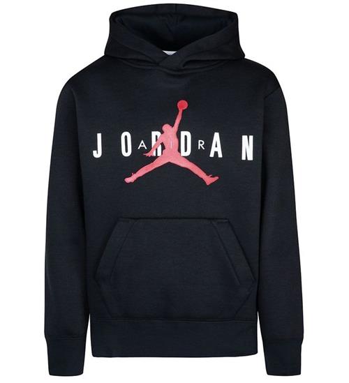 Jordan Hættetrøje - Sort m. Logo