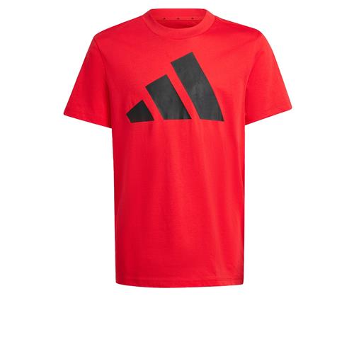 ADIDAS SPORTSWEAR Funktionsskjorte 'Essentials'  knaldrød / sort
