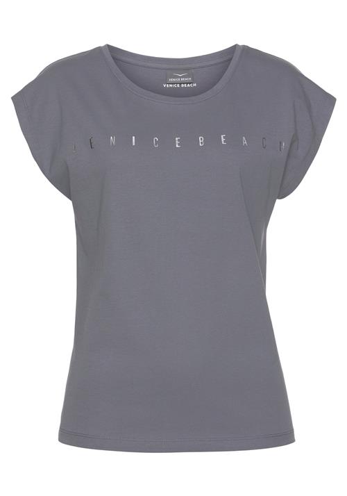 VENICE BEACH Shirts  mørkegrå / hvid