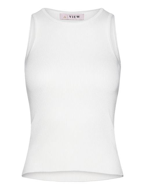 A-View | Rib Knit Tank Top | XL
