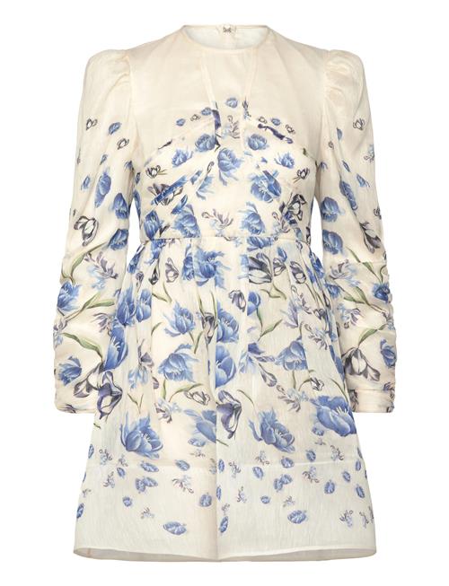 Malina | Leoni Silk Blend Mini Dress | M
