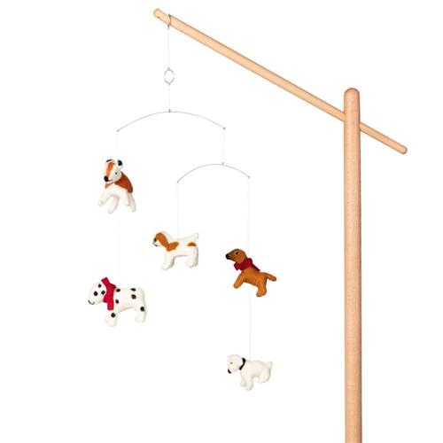 Quax Mobil Til Vuggen Dogs  Multi  One Size  Creme  One Size  Drenge, Piger