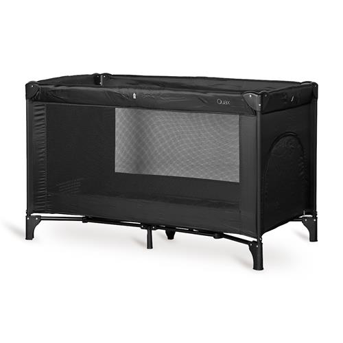 Quax Rejseseng Med Lynlås, 120 X 60 Cm Black  Black  One Size  Sort  One Size  Drenge, Piger
