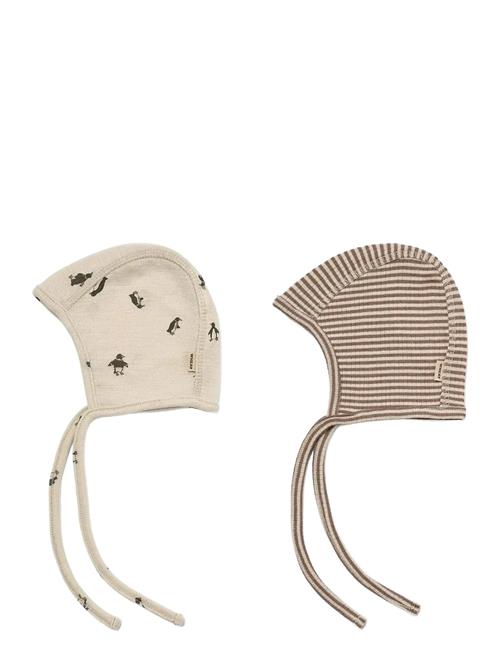 Wheat | 2 Wool Cap Billie | 3-9M