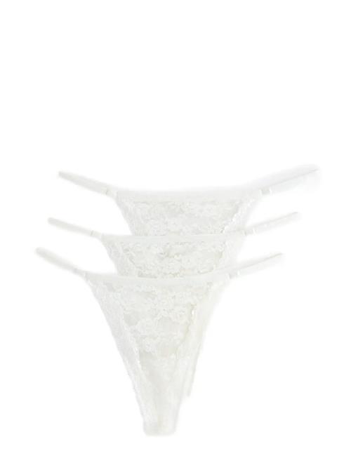 Lindex | Brief Jennie Lace Thong 3 Pack | M