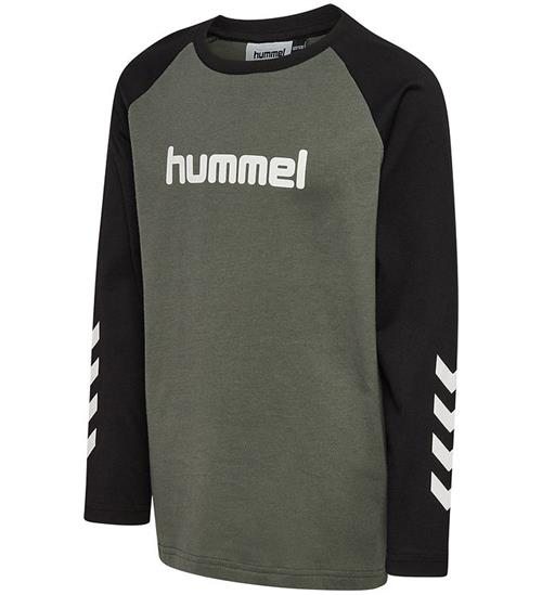 Hummel T-shirt - HmlJR Logo - Castor Gray