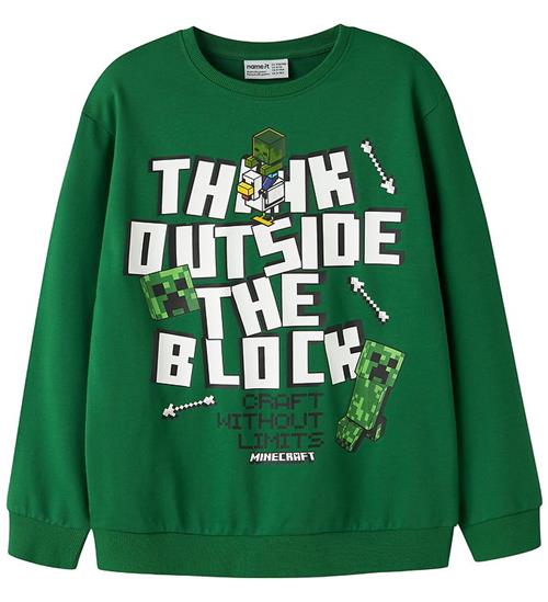 Name It Sweatshirt - NkmJacks - Minecraft - Verdant Green
