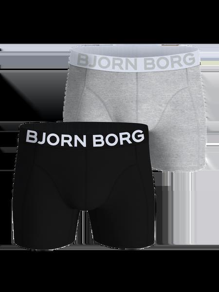 Björn Borg Organic Cotton Stretch Boxers 2-pack Sort, L