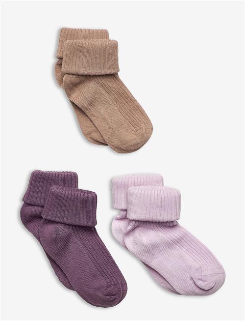 Minymo | Baby Sock Rib (3 Pack) | 11-14