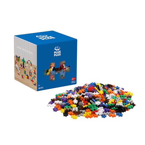 Plus-Plus Plus-Plus Basic Color Mix  One Size  Blå  One Size 5+ Years Drenge, Piger