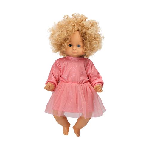 Micki Lillan Dukke Med Lyst Hår, 36 Cm Pink  Pink-OS  Lyserød  One Size 1+ Years Drenge, Piger