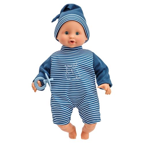Micki Olle Baby Dukke, 30 Cm Blue  Blue-OS  Blå  One Size 1+ Years Drenge, Piger
