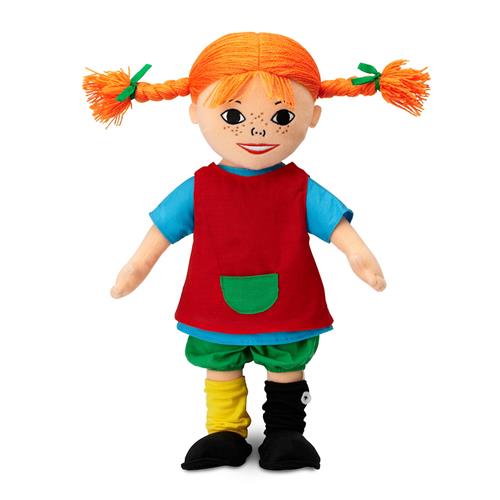 Micki Pippi Dukke, 40 Cm Multi  Multi-OS  Rød  One Size 10+ Months Drenge, Piger