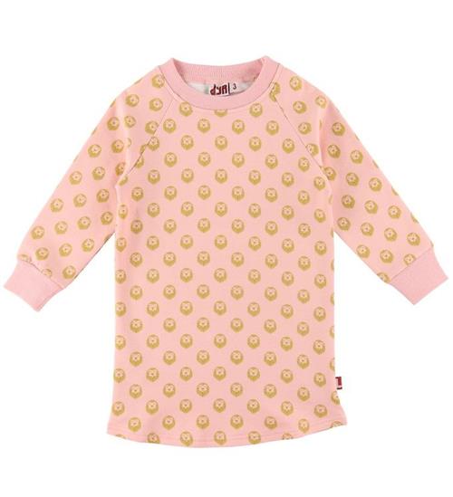 DYR-Cph Sweatkjole - DYRFurry - Soft Pink m. Mini Løver