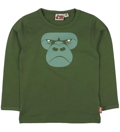DYR Bluse - Roar T - Grøn m. Gorilla