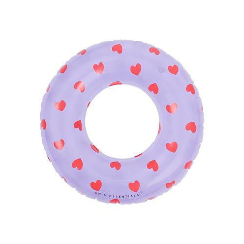 Swim Essentials Svømmebælte 90 Cm Sweet Hearts Transparent  Sweet Hearts  90 cm  Lilla  90 cm 6 Y+ Drenge, Piger