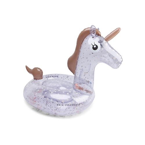 Swim Essentials Swim Essentials Dreamscape Oppusteligt Legeredskab, Man Kan Køre På Daisy Flowers Unicorn  Daisy Flowers Unicorn One Size  Blå  One Si