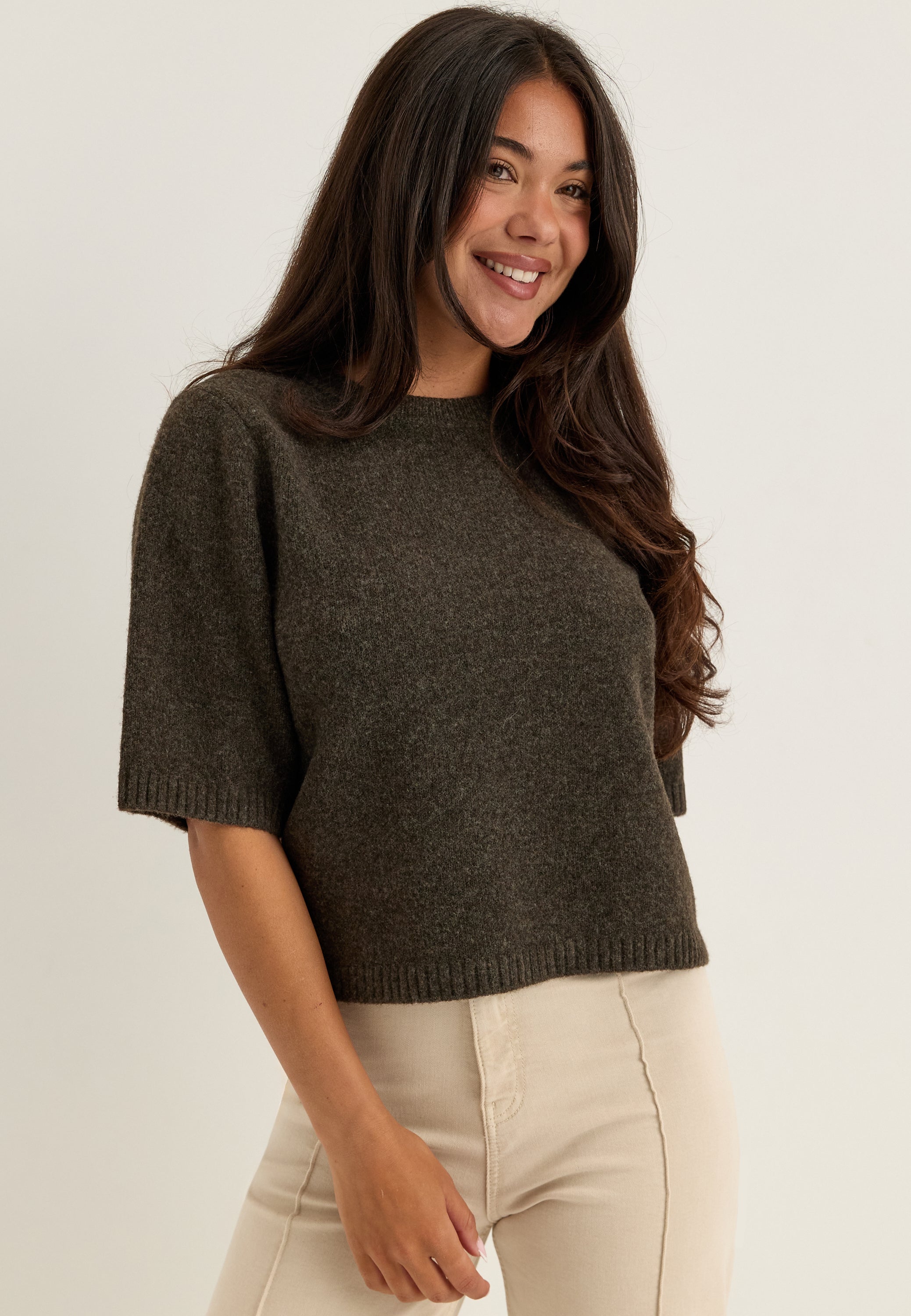 VERO MODA Vmboom 2/4 O-NK OVERSIZE PULLOVER