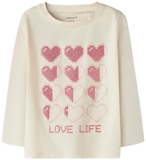 Name It Bluse - NmfLaraine - Antique White