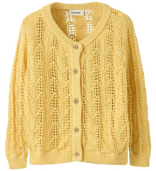 Lil Atelier Cardigan - Strik - NmfFea - Sahara Sun