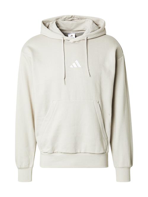 ADIDAS SPORTSWEAR Pullover 'FEELCOZY'  greige / hvid