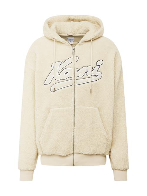 Karl Kani Sweatjakke 'Varsity'  ecru / navy