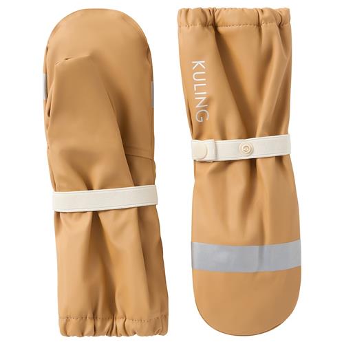 Kuling Vilnius Forede Regnvanter Caramel Brown  Caramel Brown-2-4 Y  Brun  2-4 år  Drenge, Piger