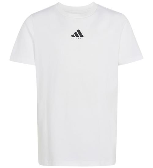 adidas Performance T-Shirt - Y FTB CAT G T - Hvid