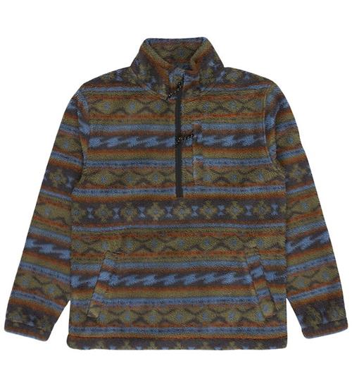 Billabong Fleecetrøje - Boundary Mock - Raven