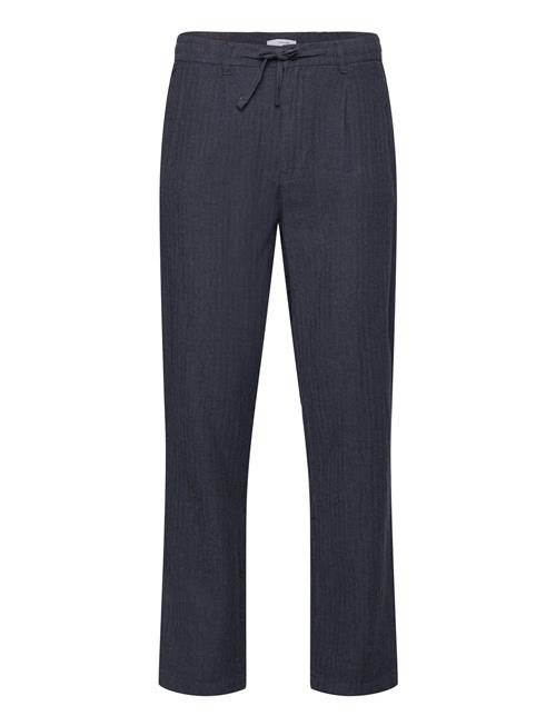 Lindbergh | Linen Blend Herringbone Pants | L