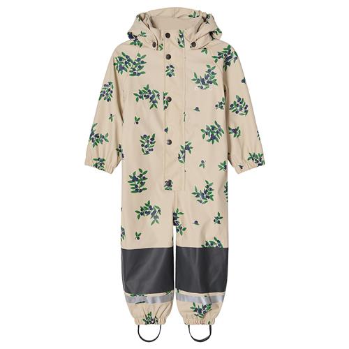 Kuling Douglas Foret Regndragt Foggy White Blueberry Foggy White Blueberry-110/116 cm  Hvid  110/116 cm  Drenge, Piger