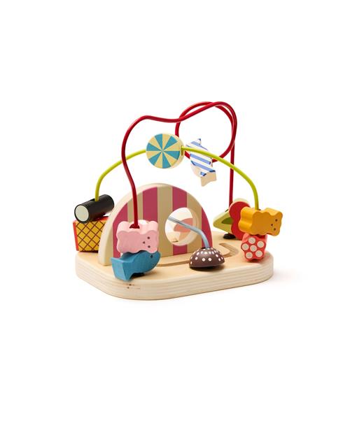 Kid's Concept Ramme Af Træperler Swedish Candy  Swedish Candy One Size  Rød  One Size  Drenge, Piger