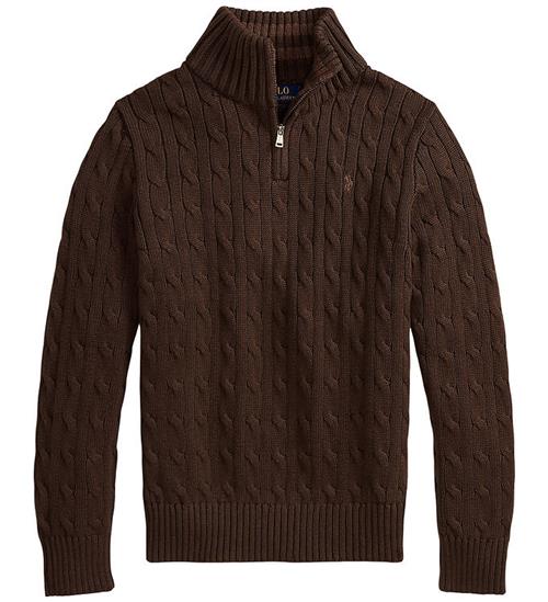 Polo Ralph Lauren Bluse - Strik - Nutmeg Brown