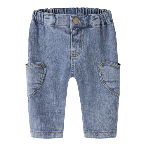 NAME IT Mom Jeans Rose Denim Blue
