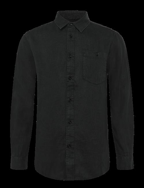 Knowledge Cotton Apparel | Custom Fit Linen Shirt Gots/Vegan | M