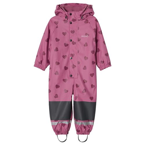 Kuling Douglas Foret Regndragt Mauve Hearts  Mauve Hearts-110/116 cm  Lyserød  110/116 cm  Drenge, Piger