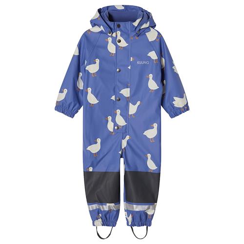 Kuling Douglas Foret Regndragt Nordic Blue Duck  Nordic Blue Duck-98/104 cm  Blå  98/104 cm  Drenge, Piger