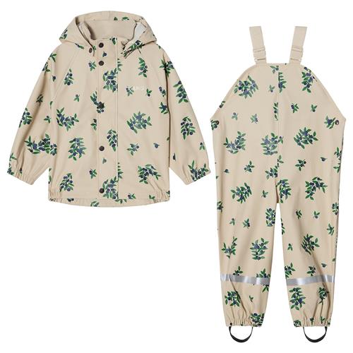 Kuling San Marino Uforet Regnsæt Foggy White Blueberry Foggy White Blueberry-110/116 cm  Hvid  110/116 cm  Drenge, Piger