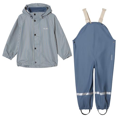 Kuling San Marino Uforet Regnsæt Thin Stripe Blue Thin Stripe Blue-98/104 cm  Blå  98/104 cm  Drenge, Piger