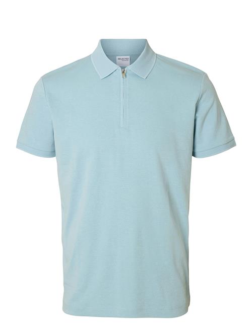 Selected | Slmfave Zip Ss Polo Noos | M
