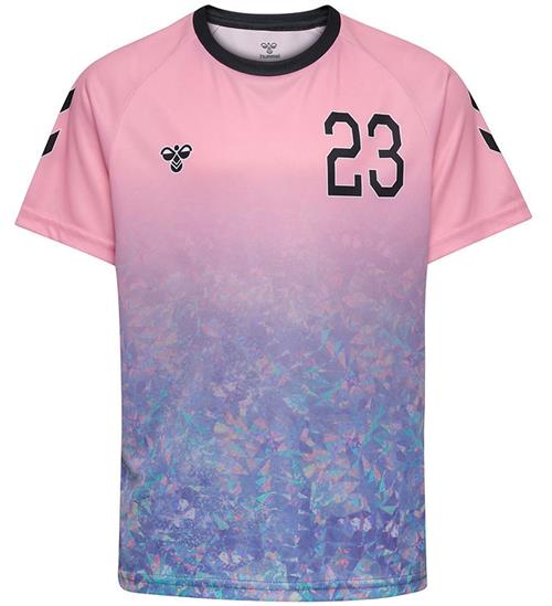Hummel T-Shirt - hmlSHIMMER - Pink Nectar